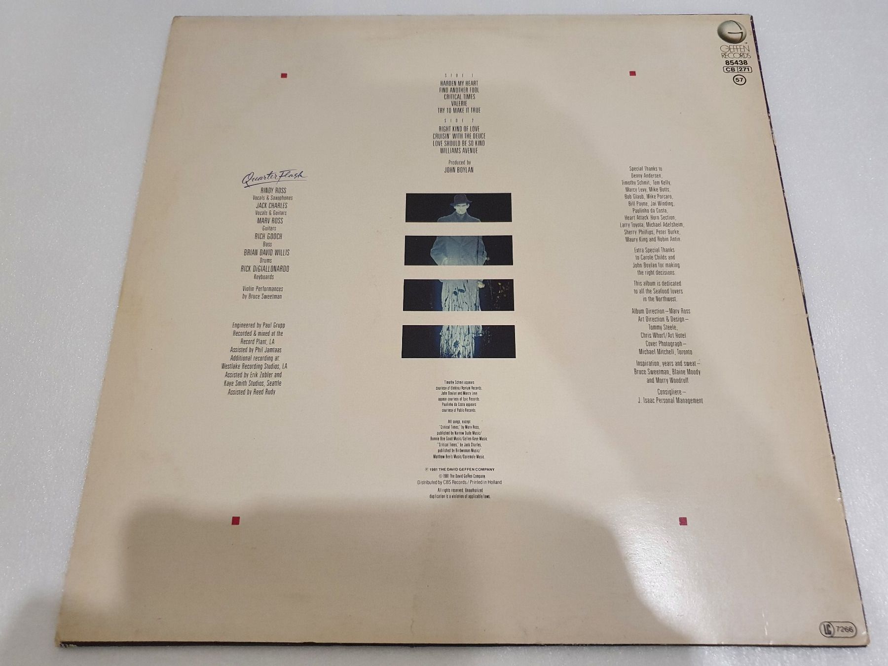 Schallplatten: Quarterflash – Quarterflash – Gebraucht aus Uster von  1