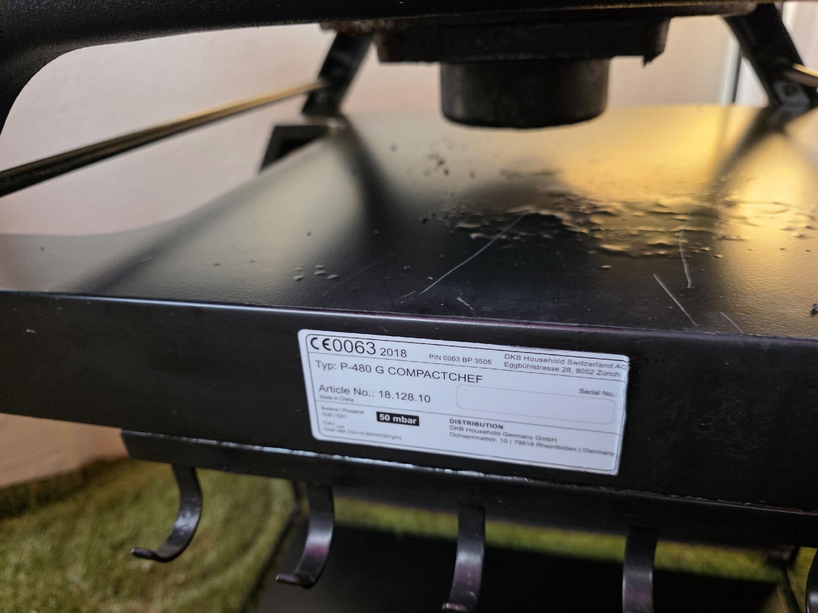 Griglie: Gasgrill Compactchef P-480 G gebraucht – Difettoso da Wettingen venduto da Lg_zt2d 3