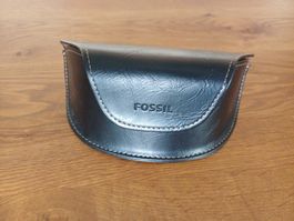 Fossil Brillenetui in Echtleder