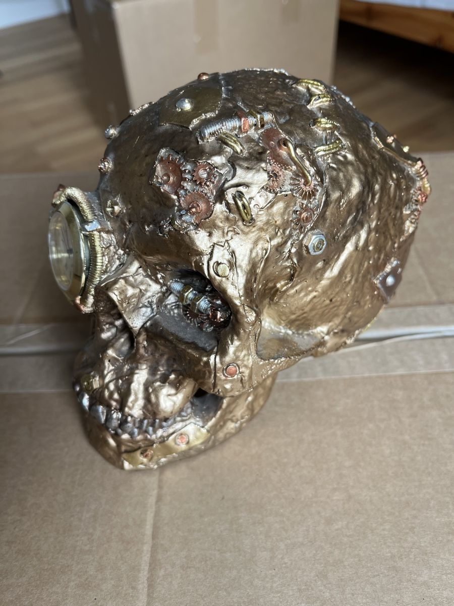 Toutes les décorations: Steampunk Schädel/Uhr – D'occasion à Wettingen par and_7rdc 2