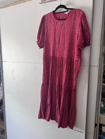 Kleid Happy Holly Viskose gemustert Grösse 48/50 