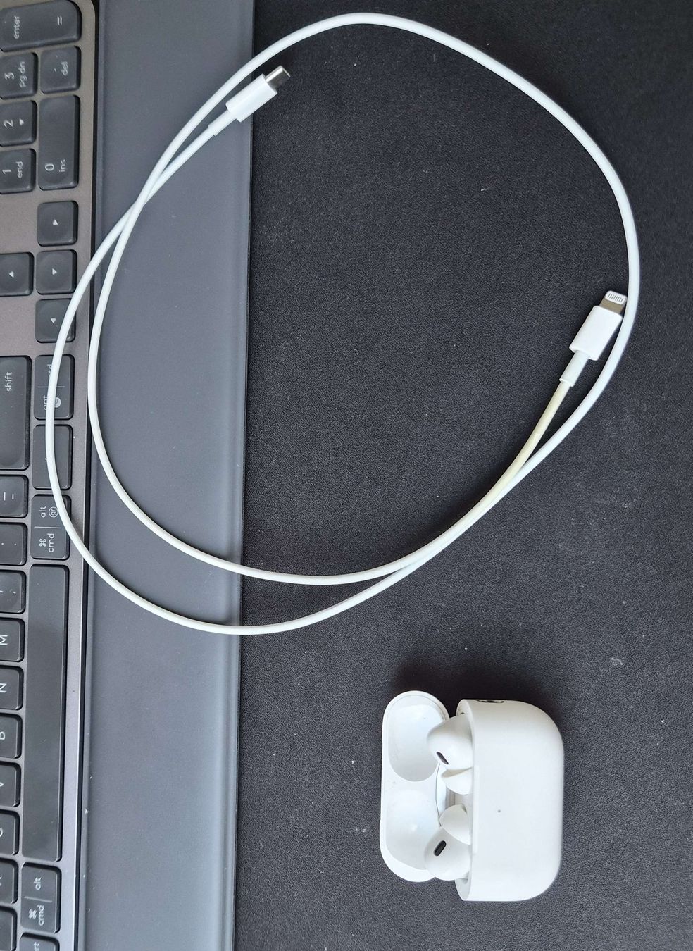 Apple Cuffie: Apple AirPods Pro 2. Gen Ladecase Kabel gebraucht – Usato da Niederuzwil venduto da dra.mltc