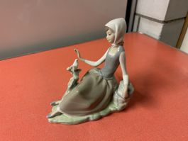 Lladro Figur, Mädchen mit Taube, Top Zustand, zu verkaufen!