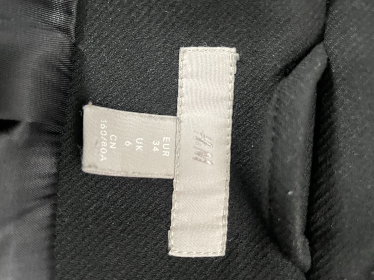 H&M Cappotti: Manteau noir taille 34 – Usato da Boncourt venduto da auroreboreale17 2