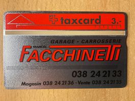 Taxcard 112L_ 06393 Facchinetti ungebraucht