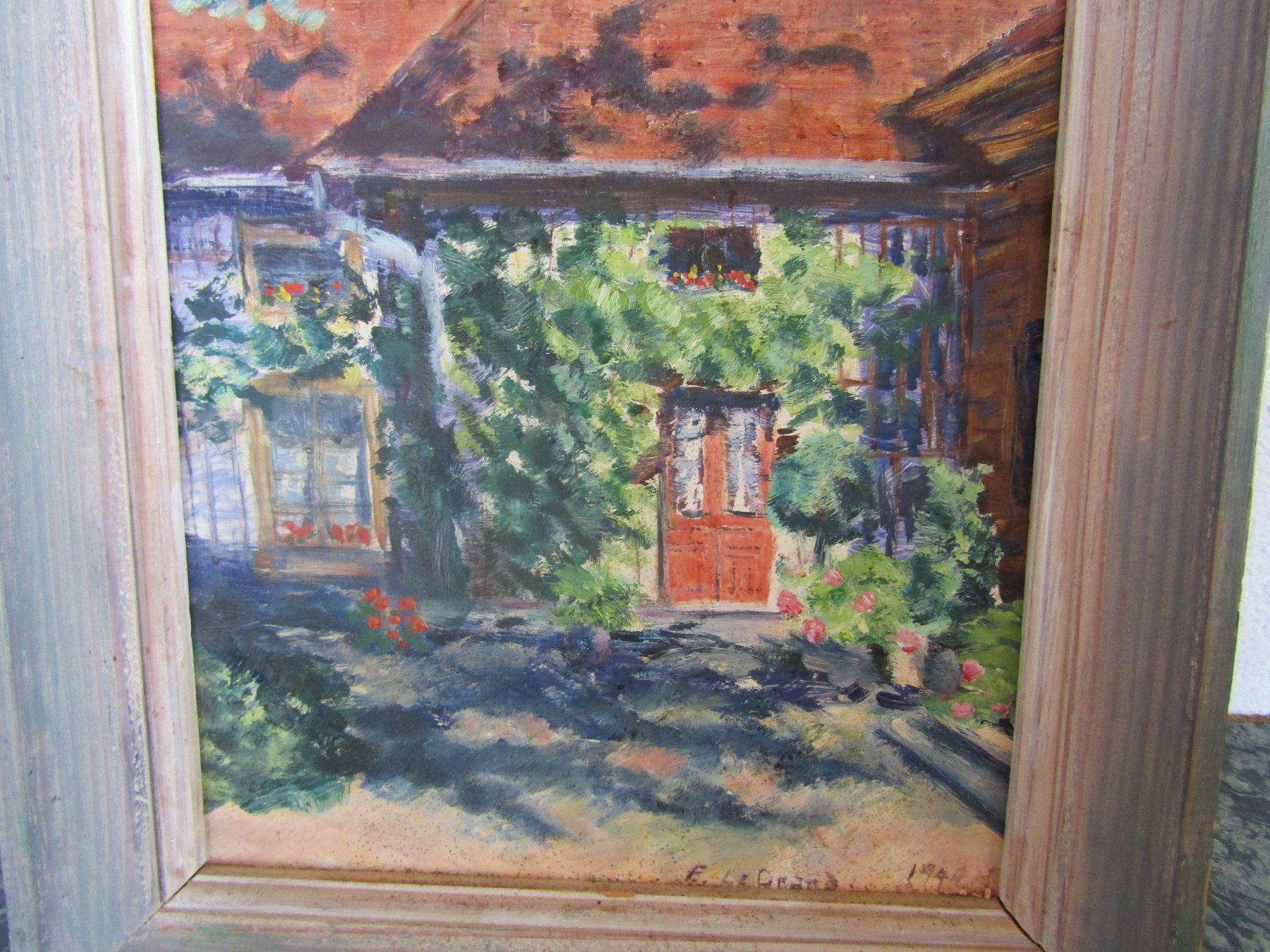Dipinti: Gemälde von E. Le Grand, 1949 - Thunstetten? – Usato da Herzogenbuchsee venduto da Winigo 1