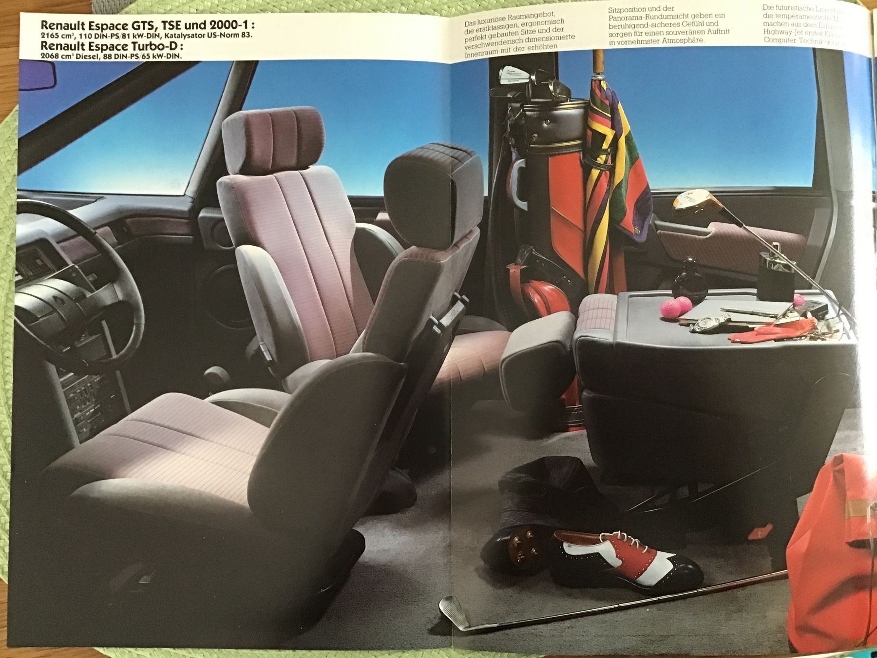 Renault Documenti: Renault Espace Verkaufsprospekt 22 Seiten – Usato da Scherzingen venduto da Starseller62 1