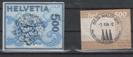 2000/2004 Stickerei und Holzmarke mit ET Stempel