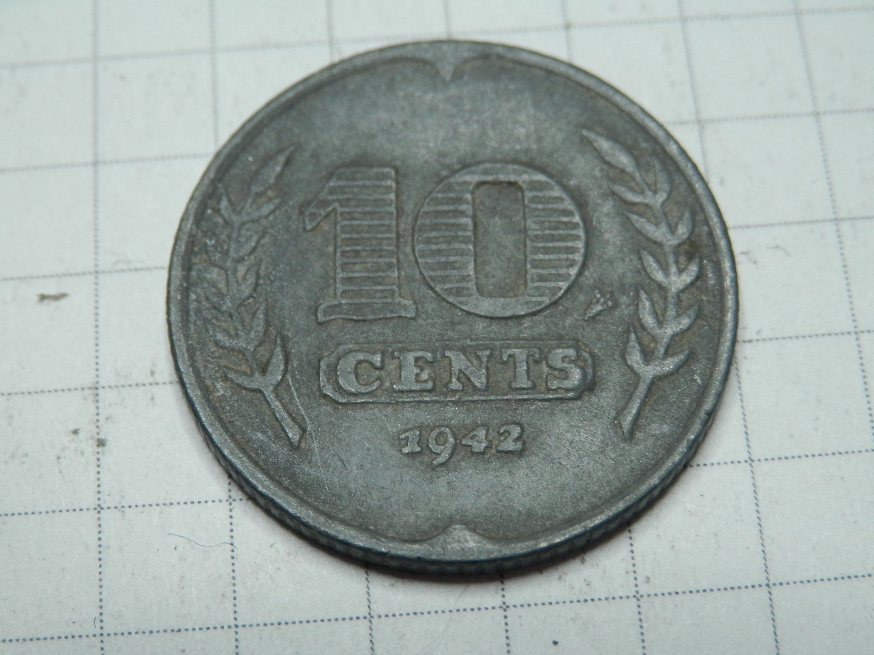 Tutti le monete: Niederlande 10 Cent, 1942 – Usato da Weiach venduto da weiach81