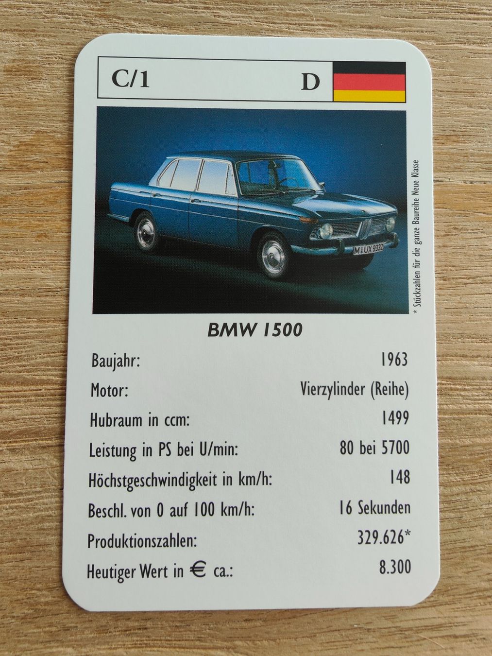 Spiele: Quartett Autos der 60er – Gebraucht aus Zuzwil SG von Atalanta75 1