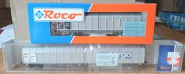 Roco H0 67567/46501- 2 Wagons couvert SBB/CFF"SUPERBE ÉTAT"