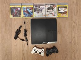 Sony PS3 mit Spielen