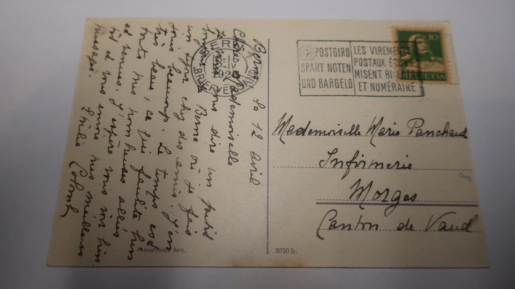 Cartes postales: Bern Zeitglockenturm 1926 – D'occasion à Cormoret par Pascalll2001 3
