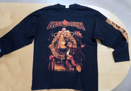 Fan Langarm-Shirt HELLOWEEN 2007 Tour Grösse XL