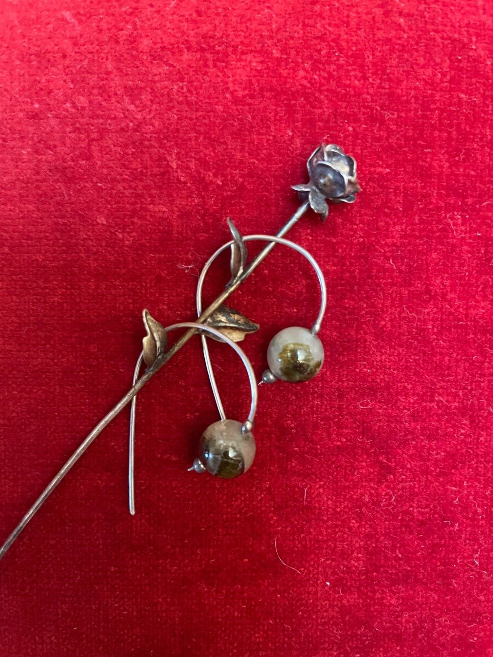 Boucles d'oreille: 925er Silberohrringe handgefertigt mit echtem Stein – D'occasion à Biel/Bienne par ilariareda