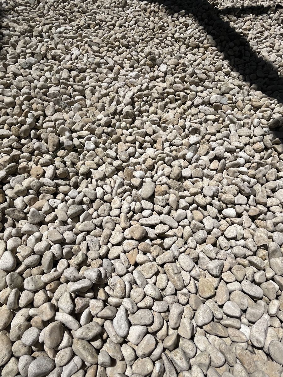 Pierres de constructon: Flusskieselsteine beige – D'occasion à Hochdorf par bachfrau01