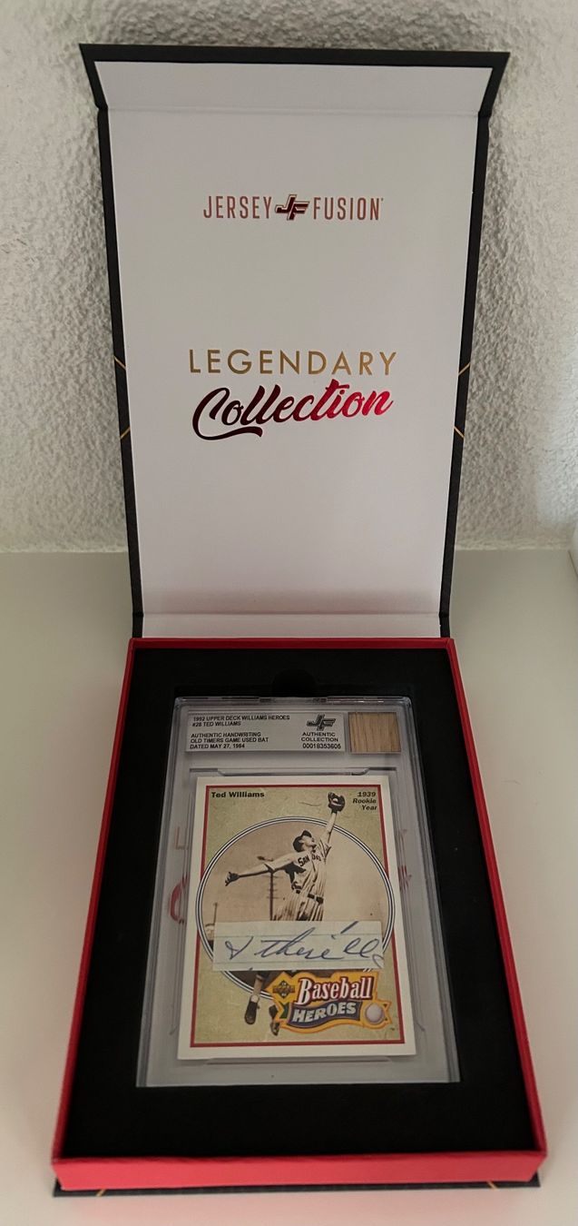 Sammelbilder & Trading cards: 1992 Upper Deck Williams Heroes #28/36 Ted Williams /Rookie – Neu und originalverpackt aus Diepoldsau von Swiss.CLT 2