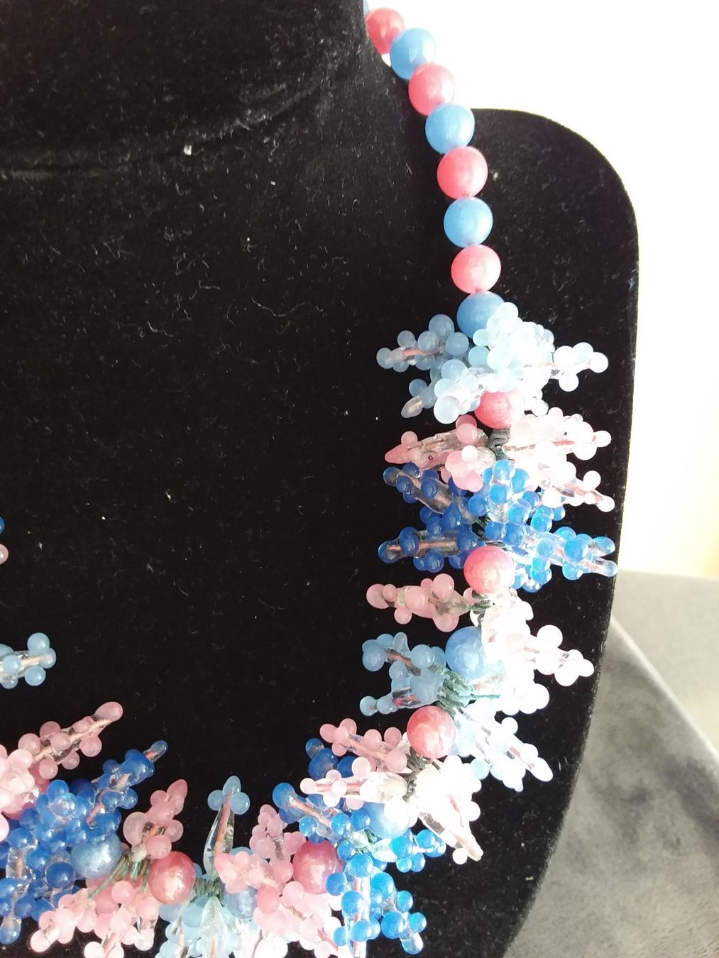 Catenine: Antike Glas Halskette Collier Ca 1940 – Usato da Zürich venduto da sanwit 6