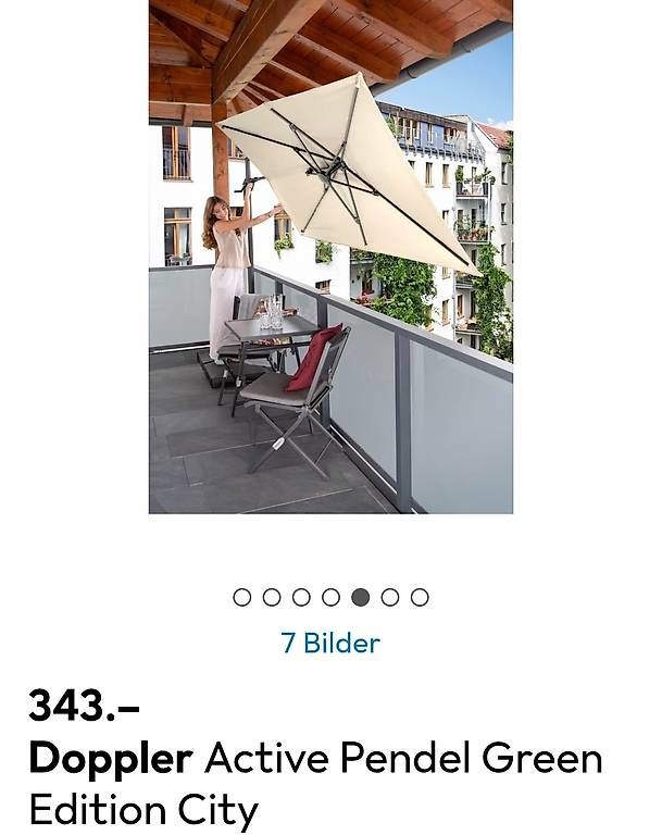 Parasols: Sonnenschirm - Ampelschirm von Doppler – D'occasion à Gümligen par sale3001 4