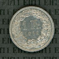 CHF___1.00 1982 vz 1 Franken