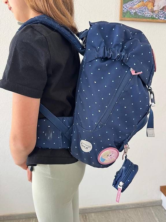 Borse & Zaini: Beckmann Set Schulrucksack/-thek (4-teilig) – Usato da Egg b. Zürich venduto da Anouker 2