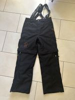 Short ski de compétition avec pantalons  spyder bretelles