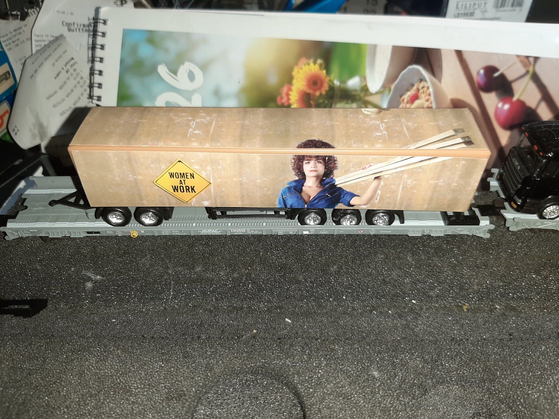Fleischmann Trains électriques: FLEISCHMAN 2X 3211 AVEC CAMION REF. 36 – D'occasion à Avully par RIVALIS 6