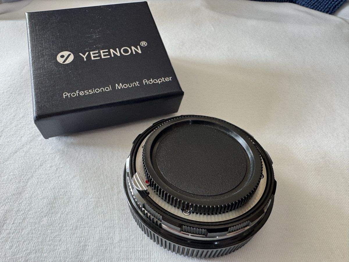 Adattatori foto: Adaptateur Macro YEENON LM-EOS R pour Objectif Leica – Usato da Aïre venduto da Erohrby