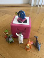 Toniebox starter set pink Dory and figures used
