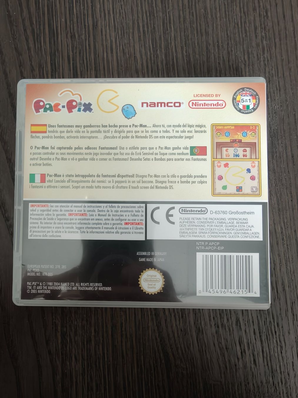 Nintendo Giochi: Videospiele - Jeu Nintendo DS Pac Pix MULTI – Usato da La Chaux-de-Fonds venduto da glad0s 1