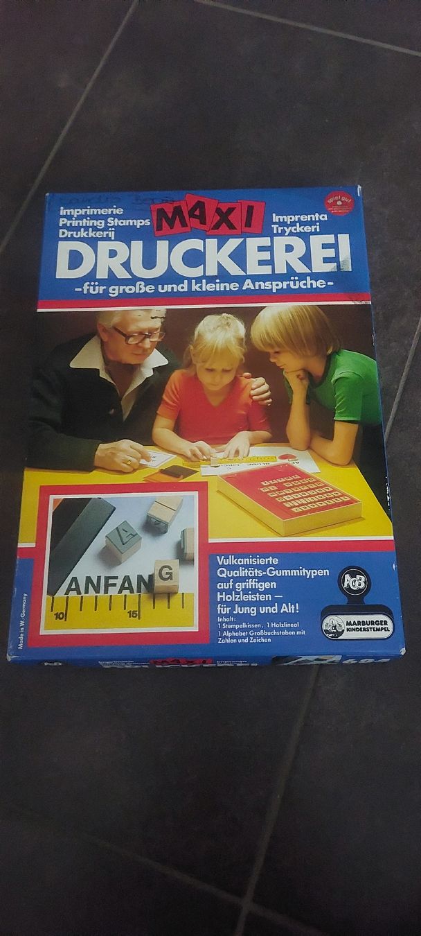 Giochi: DRUCKEREI – Usato da Uzwil venduto da Robi007