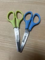 2x Scheren Set für Kinder – Blau & Grün – Rostfreier Stahl