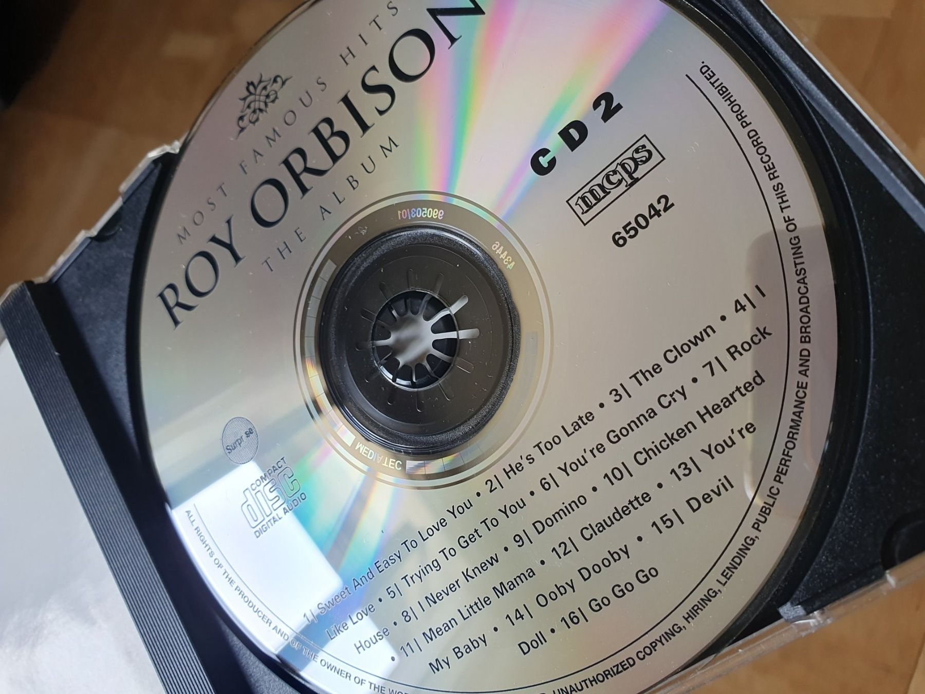 CDs: Roy Orbison - Doppel-CD mit Hits – Gebraucht aus Zürich von haitimarasa 1