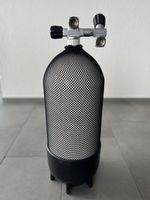 Tauchflasche 15 Liter Stahl mit Doppelventil