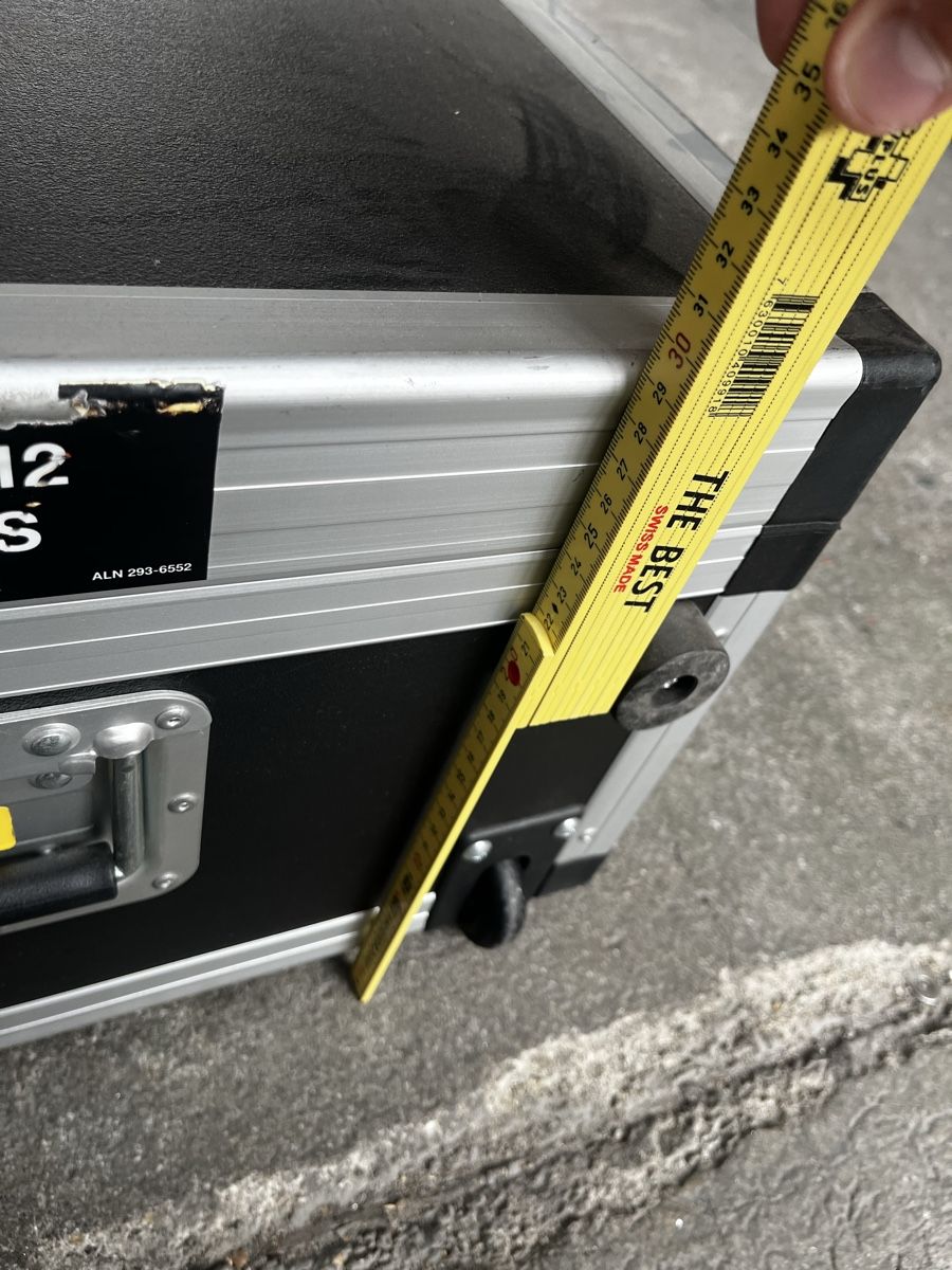Reisekoffer: VALCA BOX Transportkoffer / Flightcase mit Einlage + Rollen – Gebraucht aus Lenzburg von Tempo_1929 5