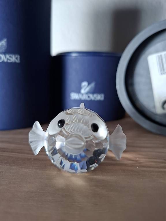 Statuette: Swarovski Zierglas Figur Kugelfisch – Usato da Biel/Bienne venduto da Kyruna 1