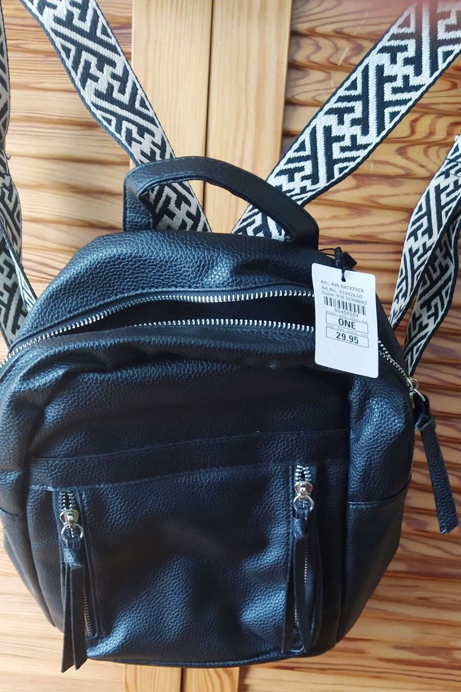 Zaini: Rucksack / Backpack, Schwarz - 27 cm x 27 cm x 12 cm - – Nuovo e nell'imballaggio originale da Zürich venduto da 1-2-3-Kaufen 2