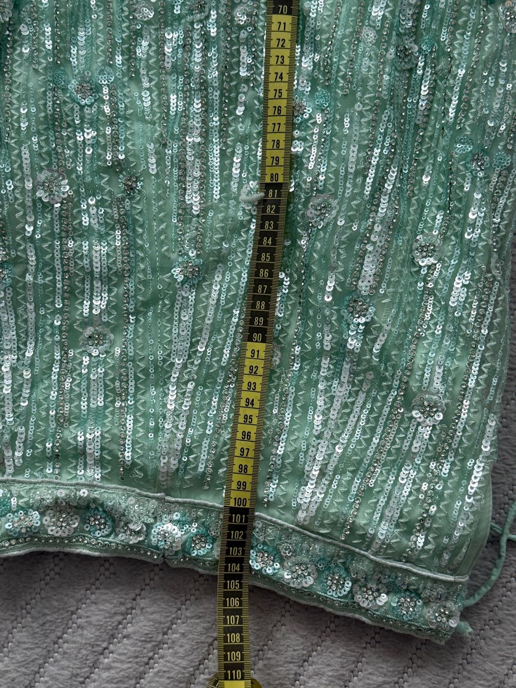Vestiti: Lehenga Mintgrün - Indian Wedding – Usato da Zürich venduto da iva_iva 4