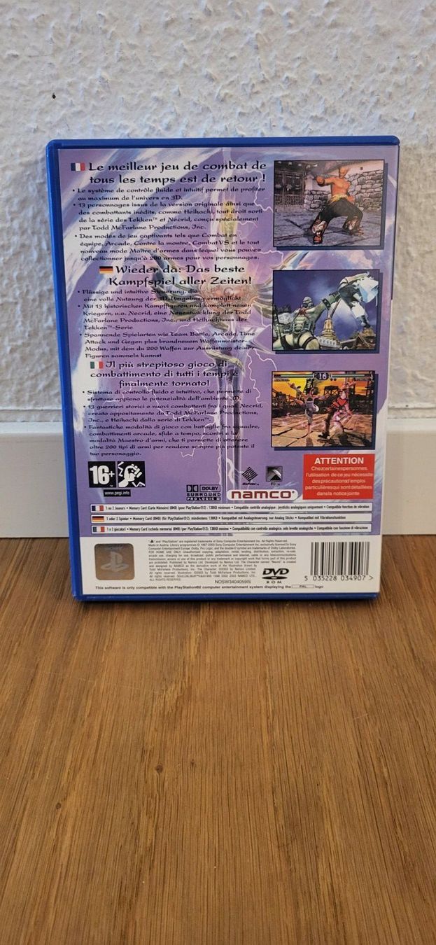 Sony Giochi: PS 2 - Soul Calibur 2 – Usato da Münsingen venduto da DigitaleSpielecke 1
