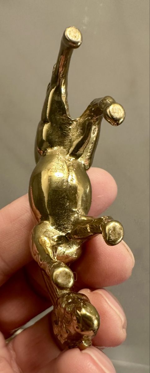 Statuette: Messing Pferde Figuren, 2 Stk., Vintage Deko Pferde – Usato da Zürich venduto da c_d_r 5