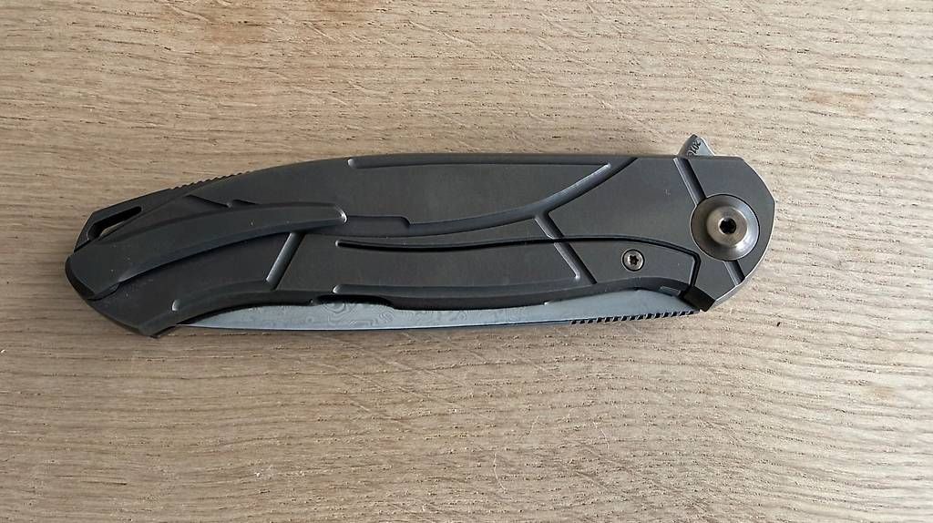 Coltelli tascabile: Cheburkov Scout, Damast in Bronze – Usato da Oberhelfenschwil venduto da Erselbst 3