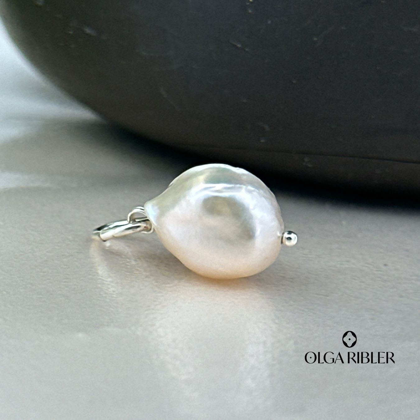 Olga Ribler Anhänger: Sterling Silber Anhänger mit Perle – Neu (gemäss Beschreibung) aus Luzern von Schmuckoutlet 5