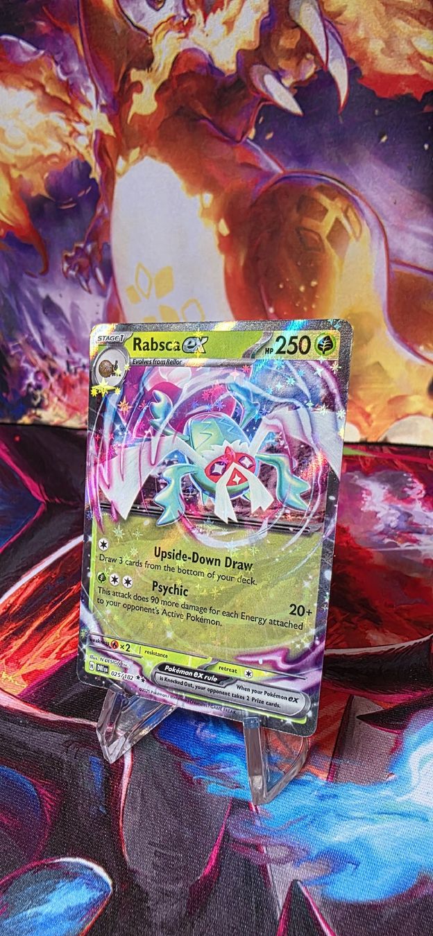 Pokémon Carte collezionabili: Rabsca ex 025/182 Destined Rivals DRI – Nuovo (secondo la descrizione) da Frutigen venduto da Sinnohan_Zorua 1