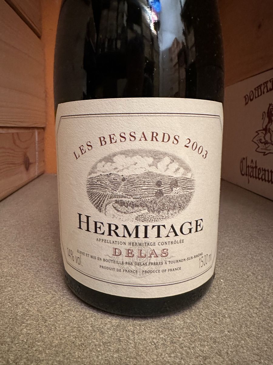 Vino: Delas HERMITAGE Les Bessards 2003 MAGNUM – Nuovo e nell'imballaggio originale da Elsau venduto da sch_6mcn 1