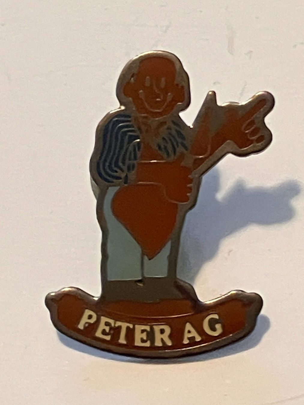 Placchette & Badge: 1 Pin Peter AG – Usato da Basel venduto da djwwpp