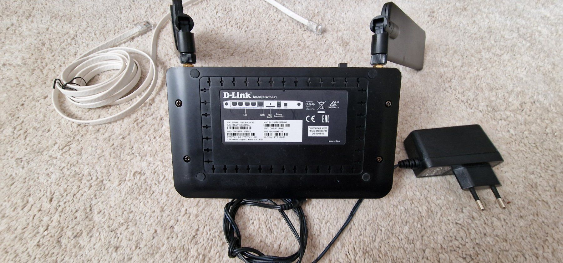 Modem & Router: DLINK DWR921 4G Router – Usato da Gerlafingen venduto da diotech 1