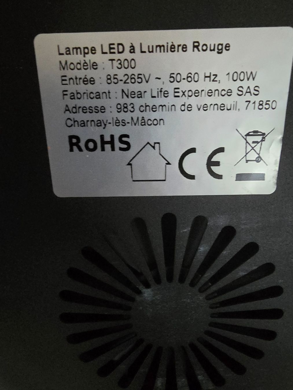 Cura del viso: Lampe de luminothérapie LED – Nuovo (secondo la descrizione) da BERN venduto da froggyinternationale 1