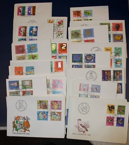 Tutti i francobolli: FDC Couverts RIESIGES LAGER CH & Lichtenstein – Nuovo (secondo la descrizione) da Bleienbach venduto da Mineral_Antik57 4