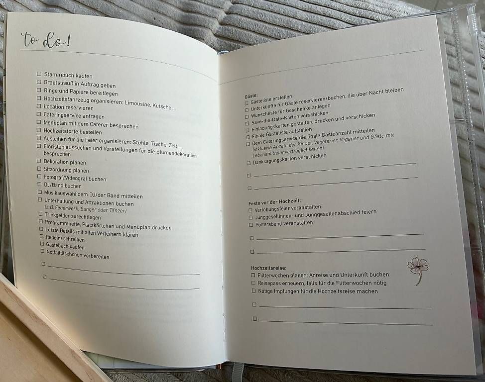 Libri: Hochzeitsplaner – Usato da Niedergösgen venduto da Eden07 2