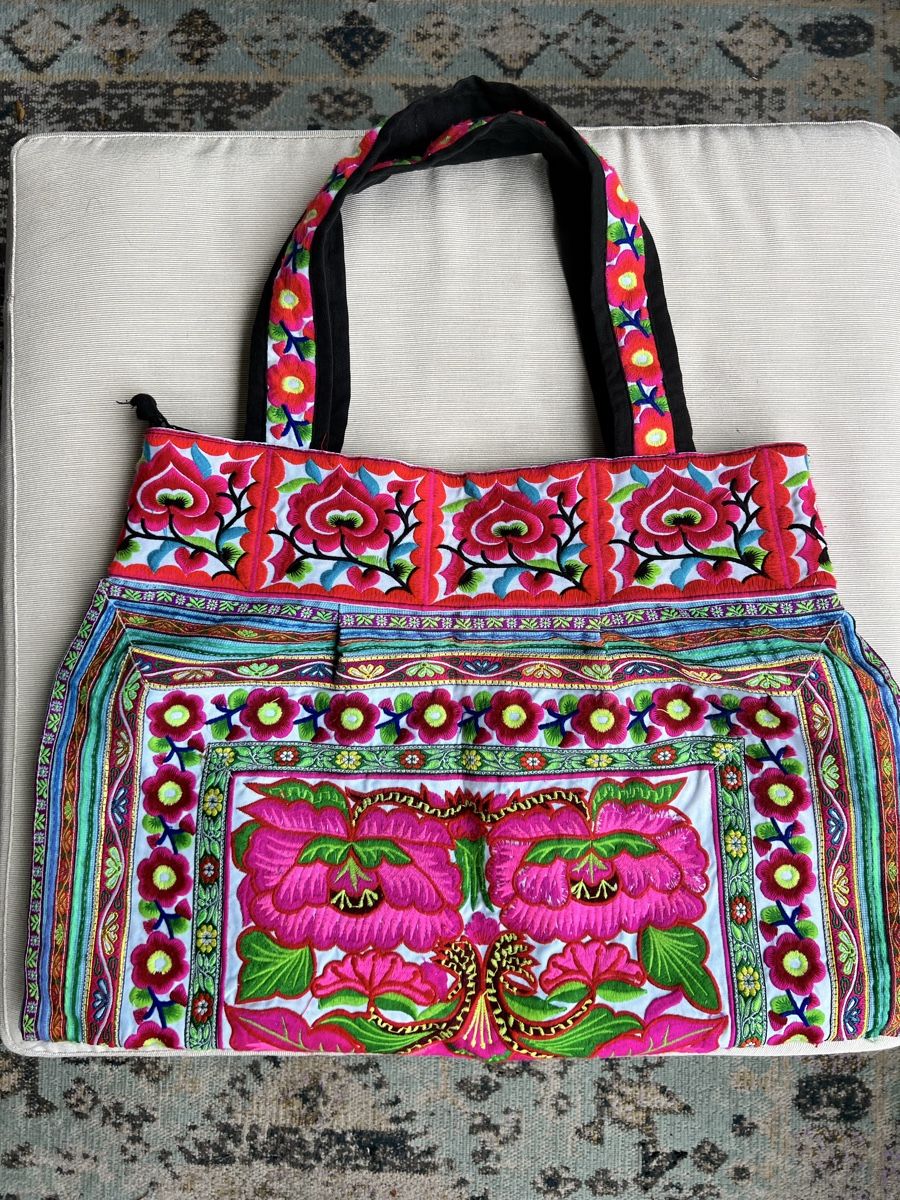 Borse da donna: Bestickte Stofftasche – Usato da Zürich venduto da ursy15